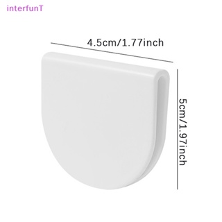 [InterfunT] คลิปหนีบผ้าม่าน ป้องกันการกระเด็น สําหรับห้องน้ํา 4 ชิ้น ต่อชุด [ใหม่]