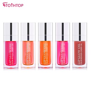 Ibcccndc Lip Oil Plumping Crystal Jelly ลิปกลอสให้ความชุ่มชื้น แต่งหน้า Sexy Plump Lip Glow Oil Tinted Lip Plumper 6ml [TOP]