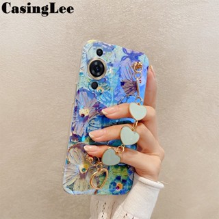 เคสโทรศัพท์มือถือ ปิดด้านหลัง ลายภาพวาดสีน้ํามัน รูปหัวใจ ดอกไม้ หลากสี สําหรับ Huawei Nova 11 Pro 11i 11i 11 Pro