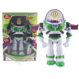 Disney Toy Story 4 Juguete Woody Buzz Lightyear Music/Light พร้อมปีก ขยับได้ ของเล่นเด็ก ของขวัญวันเกิด S03