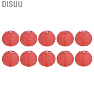 Disuu Decoration Red Lanterns Paper Decorative For Birthday Weddings