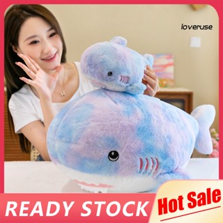 Loveruse หมอนตุ๊กตาปลาฉลามน่ารัก ขนปุย หลากสีสัน ขนาด 25 ซม. 65 ซม. สําหรับตกแต่ง