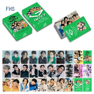 Fhs ใหม่ การ์ดโฟโต้การ์ด สองด้าน ขนาดเล็ก ลายศิลปินเกาหลี GOT7 30 ชิ้น ต่อชุด