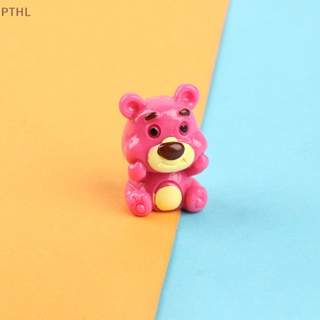 [PTHL] กิ๊บติดผม รูปหมีสตรอเบอร์รี่น่ารัก DIY อุปกรณ์เสริม สําหรับตกแต่งเคสโทรศัพท์