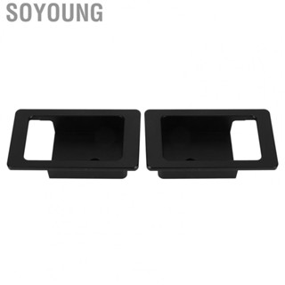 Soyoung Interior Door Handle Bowl Cover  Inside Guard Aluminium Alloy for Decor Replacement Land Rover Defender 90 2004-2018