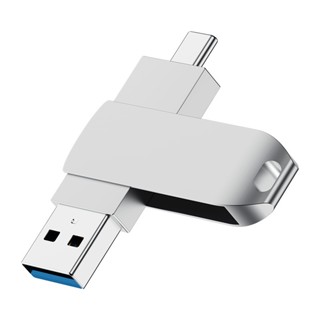 แฟลชไดรฟ์ Type-c USB3.1 ความเร็วสูง USB 32G สําหรับ IPhone Android Backup OTG