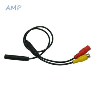 ⚡READYSTOCK⚡Camera Signal Harness Backup Male To CVBS RCA Female Power Reverse Camera Signal