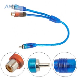 ⚡READYSTOCK⚡Audio Cable 10.63 Inches Blue Copper + Aluminum New Brand New Car Audio Systems