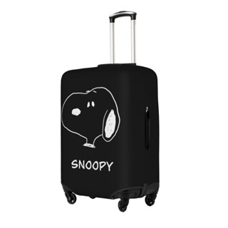 ผ้าคลุมกระเป๋าเดินทาง ลายการ์ตูน Snoopy ขนาด 18-32 นิ้ว