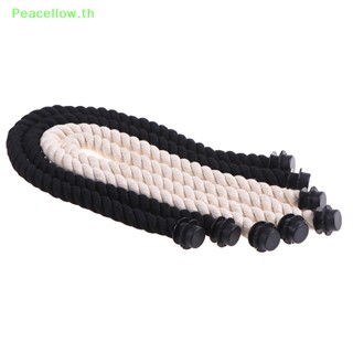 Peacellow หูหิ้วเชือกป่านธรรมชาติ EVA ขนาดเล็ก สําหรับกระเป๋าถือผู้หญิง 1 คู่