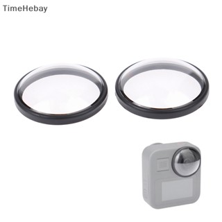 Timehebay ฟิล์มอะคริลิค ป้องกันเลนส์กล้อง สําหรับ GoPro Max 2 ชิ้น
