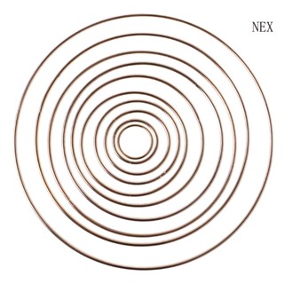 Nex แหวนชุบทอง ทรงกลม สําหรับทําตาข่ายดักฝัน วันประกาศอิสรภาพ