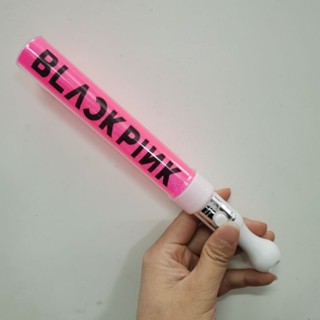 Black pink แป้งไฟมือ แท่งรักแฟลชสั่งทําแท่งเรืองแสง logo แฟนคลับตีแท่งเรืองแสง call pink