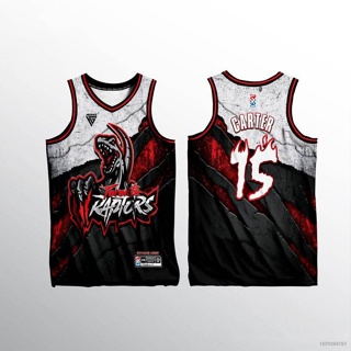 เสื้อกีฬาบาสเก็ตบอล SI Raptors Carter Jersey สําหรับผู้ชาย และผู้หญิง