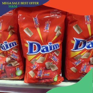 Daim เดม ช็อคโกแลตสอดใส้คาราแมล ห่อ  39 ชิ้น