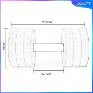 [dolity] ดัมเบลน้ํา ลอยน้ํา สําหรับว่ายน้ํา บาร์เบล ผู้ชาย ผู้หญิง