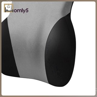 [Homyl5] หมอนรองเอว อเนกประสงค์ สีเทา สําหรับเก้าอี้โต๊ะทํางาน