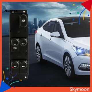 Skym* สวิตช์ควบคุมหน้าต่างรถยนต์ น้ําหนักเบา 93570-1R101 สําหรับ Hyundai 2011-2017 Accent Solaris