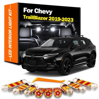 ชุดหลอดไฟแคนบัส LED 8 ชิ้น สําหรับ Chevrolet Chevy Trailblazer 2019 2020 2021 2022 2023