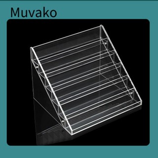 MUVAKO ชั้นวางยาทาเล็บ อะคริลิค ถอดออกได้ หลายชั้น สําหรับจัดระเบียบ