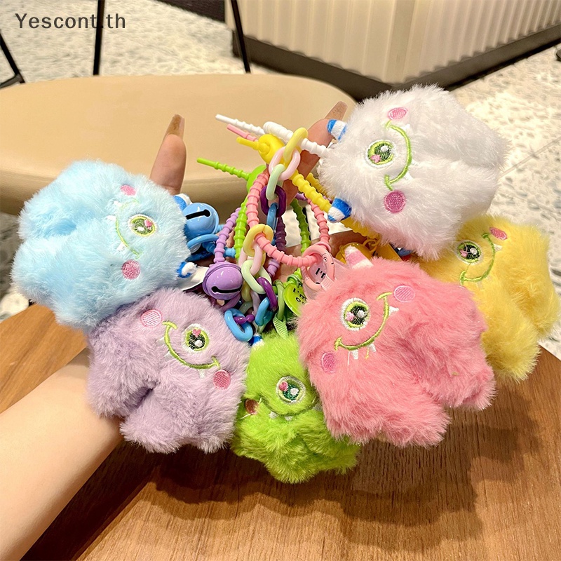Yescont พวงกุญแจ จี้ตุ๊กตาการ์ตูนมอนสเตอร์น้อยน่ารัก สร้างสรรค์ เครื่องประดับ สําหรับผู้หญิง