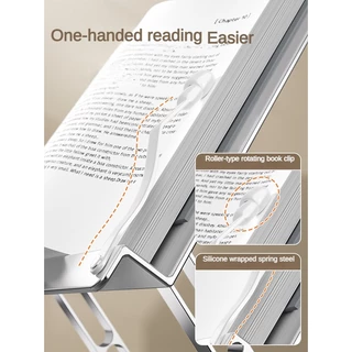 กรอบอ่านหนังสือ ชั้นวางหนังสือ แบบพกพา ปรับระดับได้ ที่วางแล็ปท็อป ที่วางโน๊ตบุ๊ค