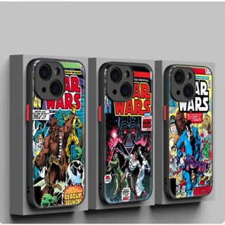 เคสโทรศัพท์มือถือแบบนิ่ม ลายการ์ตูน star wars marvel C200 สําหรับ iPhone SE SE2 SE3 7 8 Plus XR XS Max 11 Pro Max