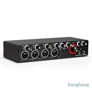 Bang Studio-Grade เครื่องผสมการ์ดเสียงอินเตอร์เฟซ สําหรับบันทึกเสียงคอมพิวเตอร์