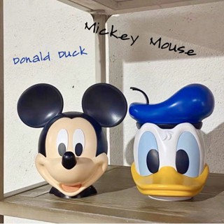 กระปุกออมสิน รูปการ์ตูนอนิเมะ The Donald Duck Mickey Head สําหรับตกแต่งบ้าน