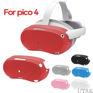 Utake เคสซิลิโคน ป้องกันรอยขีดข่วน สําหรับหูฟัง VR Pico 4 VR