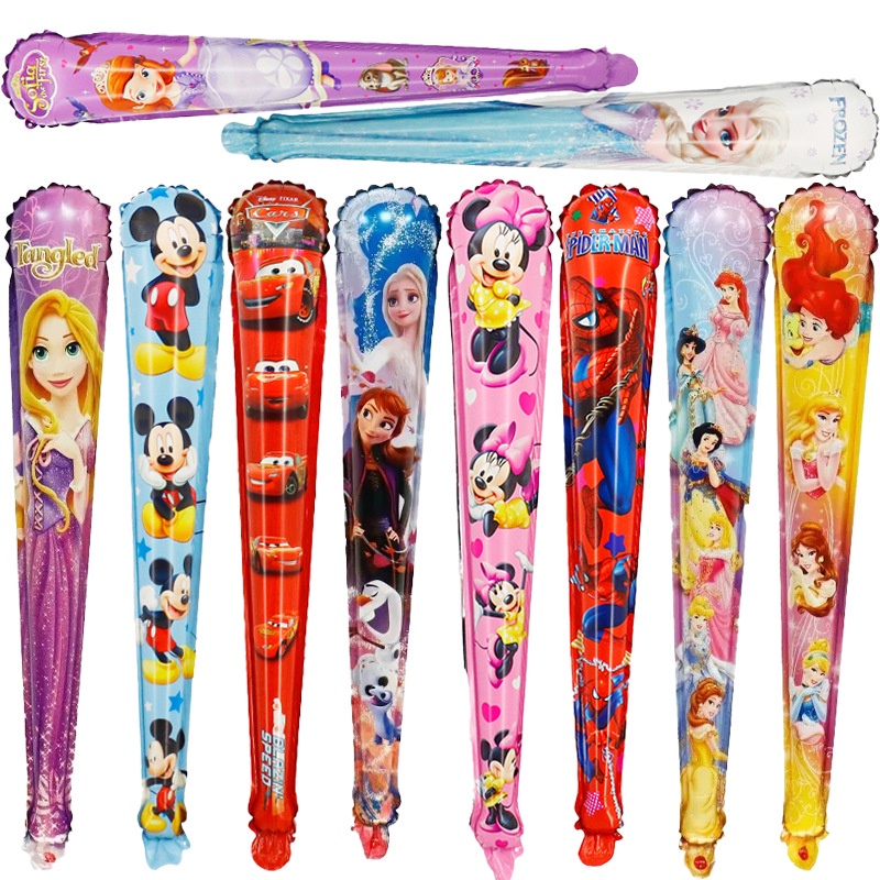 ลูกโป่งอลูมิเนียม แบบมือถือ ลายการ์ตูนวันเกิด สําหรับเด็ก