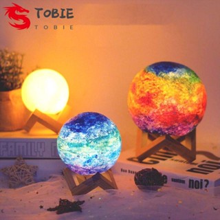 Tobie โคมไฟดาวเคราะห์ 3D แฮนด์เมด หลากสีสัน สําหรับตกแต่งบ้าน DIY