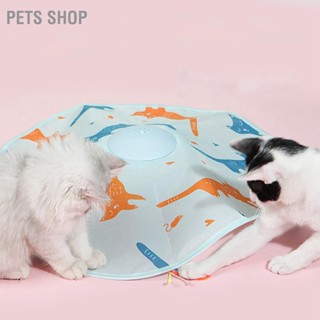  Pets Shop Catch The Tail Cat Toy Fun เสียงอัจฉริยะที่เปิดใช้งานการเหนี่ยวนำอิเล็กทรอนิกส์แบบปกปิด Motion ของเล่นรุ่นแบตเตอรี่