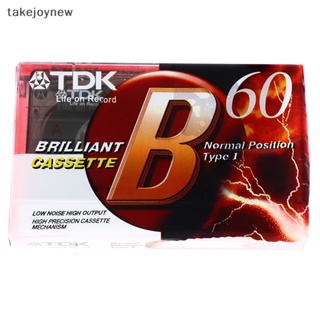 [takejoynew] เทปคาสเซ็ตเปล่า แบบแม่เหล็ก 60 นาที KLB