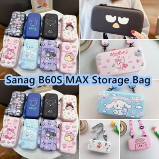 【พร้อมส่ง】กระเป๋าเก็บหูฟัง ลายการ์ตูนเพนกวิน แนวสร้างสรรค์ สําหรับ Sanag B60S MAX B60S MAX