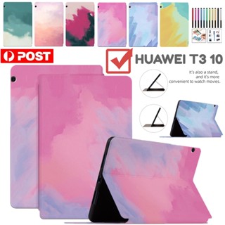 Folio เคสหนัง ฝาพับ ลายการ์ตูน กันกระแทก สําหรับ Huawei MediaPad T3 10 AGS-W09 9.6 นิ้ว