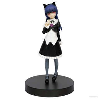 โมเดลตุ๊กตาฟิกเกอร์ Kuroneko Gokou Ruri Action Figure Maid Girls เหมาะกับของขวัญ สําหรับตกแต่งบ้าน เก็บสะสม