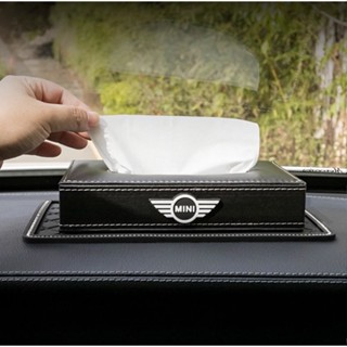 MINI cooper car leather tissue box COUNTRYMAN CABRIO Paceman JCW CLUBMAN F54 F55 F56 F57 F60 R60 R56 R55 R61 center console to place the paper box