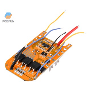 Pcbfun 5s 21v 8~30a บอร์ดวงจรป้องกันแบตเตอรี่ Li-ion สําหรับไขควงไฟฟ้า