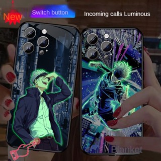 เคสไฟ LED เรืองแสง สําหรับ Motorola Moto G60S G60 G40 Fusion G30 G20 G10 G9 Plus G8 Play G7 Power Phantom Parade Gojo Satoru Switch