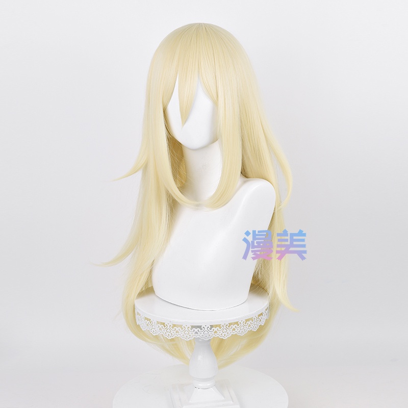 【Manmei】Angels of Death Rachel Gardner Cosplay Wig 75cm Long Cream Gold Heat Resistant Synthetic Wigs - รูปที่ 2