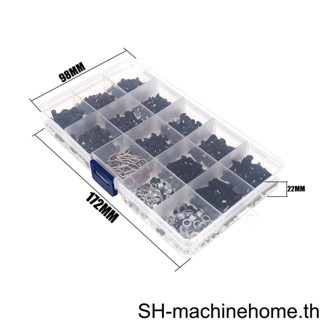 (runbu) ชุดสกรูยึดฮาร์ดแวร์ สําหรับรถบังคับ HSP SCX10 1/10 สเกล 1/8