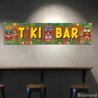 [Biubond] Tiki แบนเนอร์ สําหรับตกแต่งฉากหลังห้องนอน บ้าน ออฟฟิศ งานเทศกาล