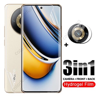 Hydrogel Protection Film For Realme 11 10 9 Pro Plus + 9i 8i 8Pro 9Pro 10Pro 11Pro Realme10 Realme11 4G 5G Front Back Soft Screen Protector Hydrogel Film Camera Back Lens Film