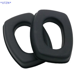 Utzn&gt; แผ่นเบาะหนังรองหูฟัง แบบเปลี่ยน สําหรับ Howard Leight by Honeywell Impact Earmuff 2 ชิ้น