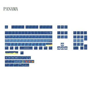 Nama ปุ่มกดคีย์บอร์ด 128 คีย์ PBT ย้อมสี กันน้ํามัน สําหรับเจ้าชายน้อย