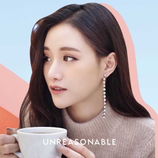 ต่างหู Crystal ต่างหูคลิป ต่างหูก้านเงินแท้ น้ำหนักเบา สวยใส่สบาย Unreasonable Accessories UA0365-01