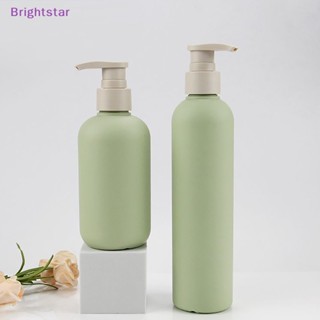 Brightstar 1 ชิ้น ขวดปั๊มมือ สีเขียว ขวดจ่ายเจลอาบน้ํา แชมพู น้ํายาล้างมือ ใหม่