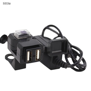 Thlittle อุปกรณ์ซ็อกเก็ตชาร์จ USB 12V กันน้ํา พร้อมสวิตช์ และเมาท์ขาตั้ง สําหรับรถมอเตอร์ไซค์
 บูติก