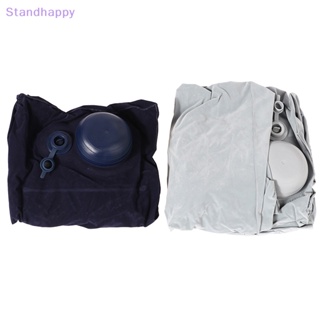 Standhappy หมอนพักเท้า แบบเป่าลม ปรับความสูงได้ สําหรับเดินทางไกล